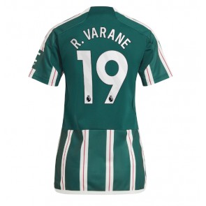 Manchester United Raphael Varane #19 Gostujuci Dres za Ženska 2023-24 Kratak Rukavima